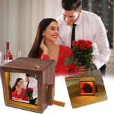 Mechanical Hand Cranking Dynamic Photo Album